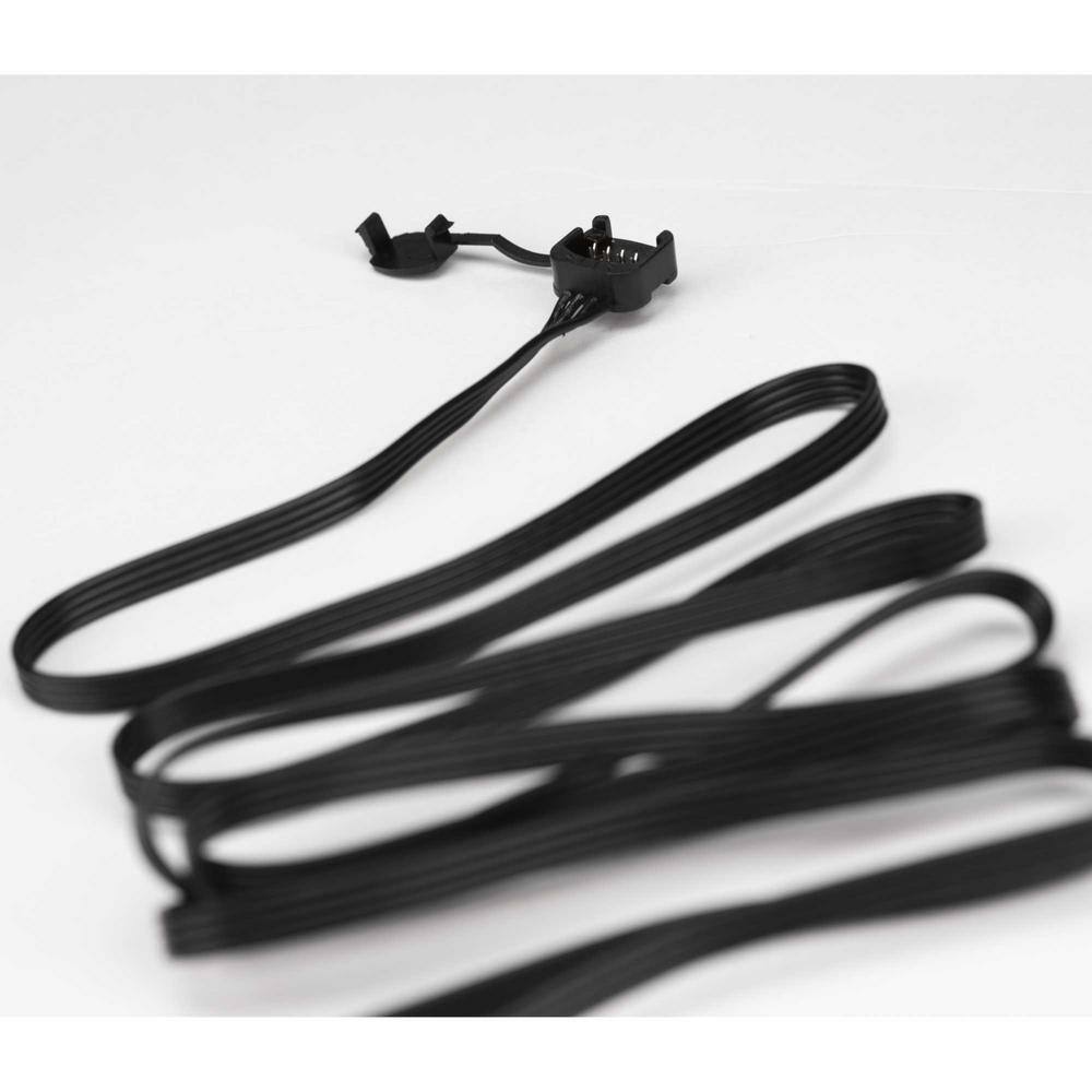 Black 60-Inch LED Tape Driver Output Power Cable