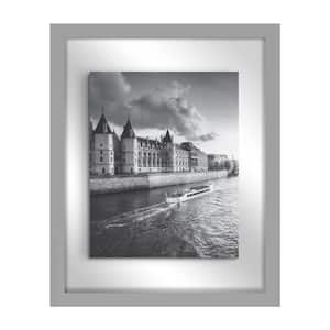 Classic 11 in. x 14 in. Gray Gallery Double Pack Frame