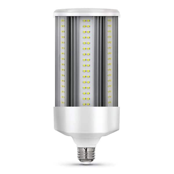 Photo 1 of 500-Watt Equivalent Corn Cob E26 with E39 Mogul Adapter High Lumen HID Utility LED Light Bulb Daylight (5000K) (1-Bulb)