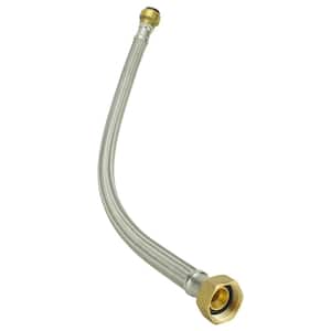 3/4 in. Push-to-Connect x 1 in. Female Pipe Thread x 24 in. Braided Stainless Steel Water Softener Connector