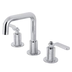 Whitaker 8 in. Widespread Double Handle Bathroom Faucet in Polished Chrome