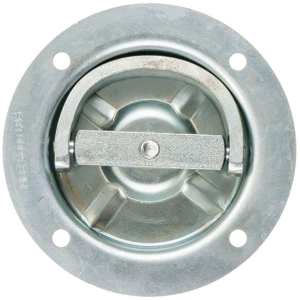 Keeper 6-1/4 in. Rotating Recessed D-Ring Anchor 89315 The Home Depot
