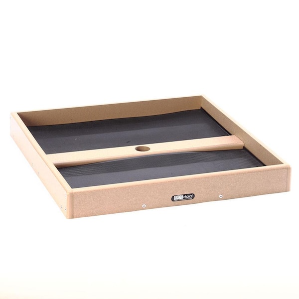 Large Pole Mount Recycled Seed Catcher Platform