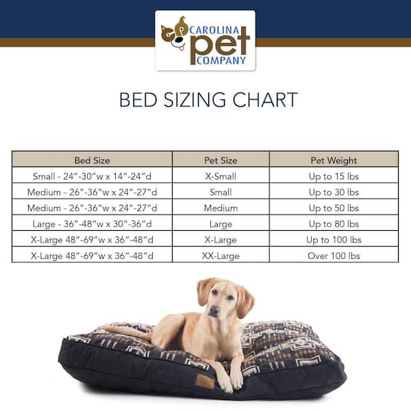 https://images.thdstatic.com/productImages/02ca653f-4411-43d5-b34b-6f05a40ea185/svn/dark-red-fabric-carolina-pet-company-dog-beds-05323-1f_600.jpg