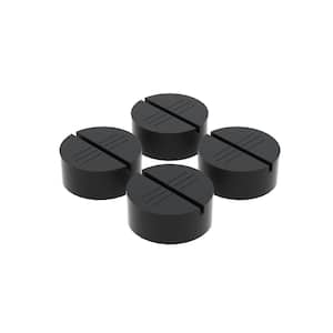 Slipover Round Pinch Weld Pad for 2 Post Car Lift with up to 10000 lb. Capacity, Set of 4