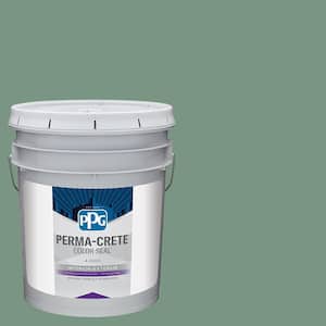 Color Seal 5 gal. PPG1133-5 Slate Green Satin Interior/Exterior Concrete Stain