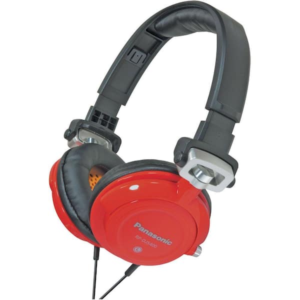 Panasonic DJ Street Model Headphones - Red