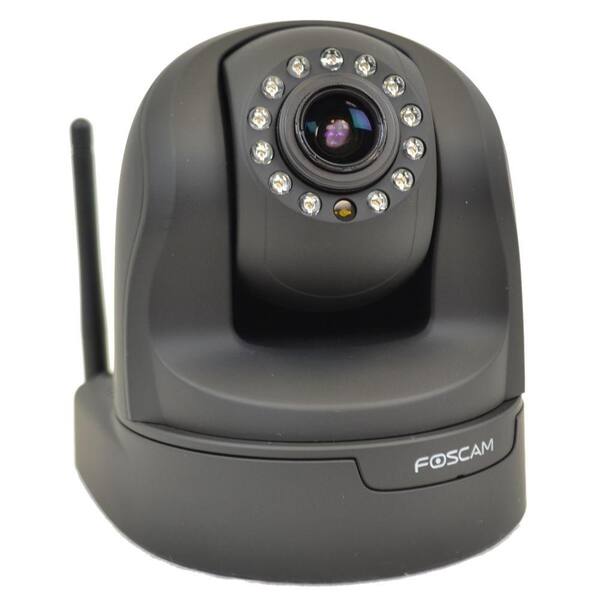 Foscam Wireless Indoor 960p Pan/Tilt CMOS IP Cylinder Shaped Surveillance Camera