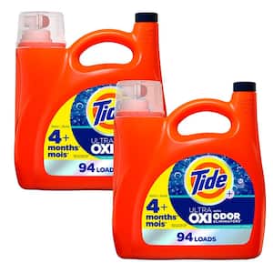 132 oz. Ultra Oxi Odor Eliminators Liquid Laundry Detergent (94-Loads)(2 Pack)