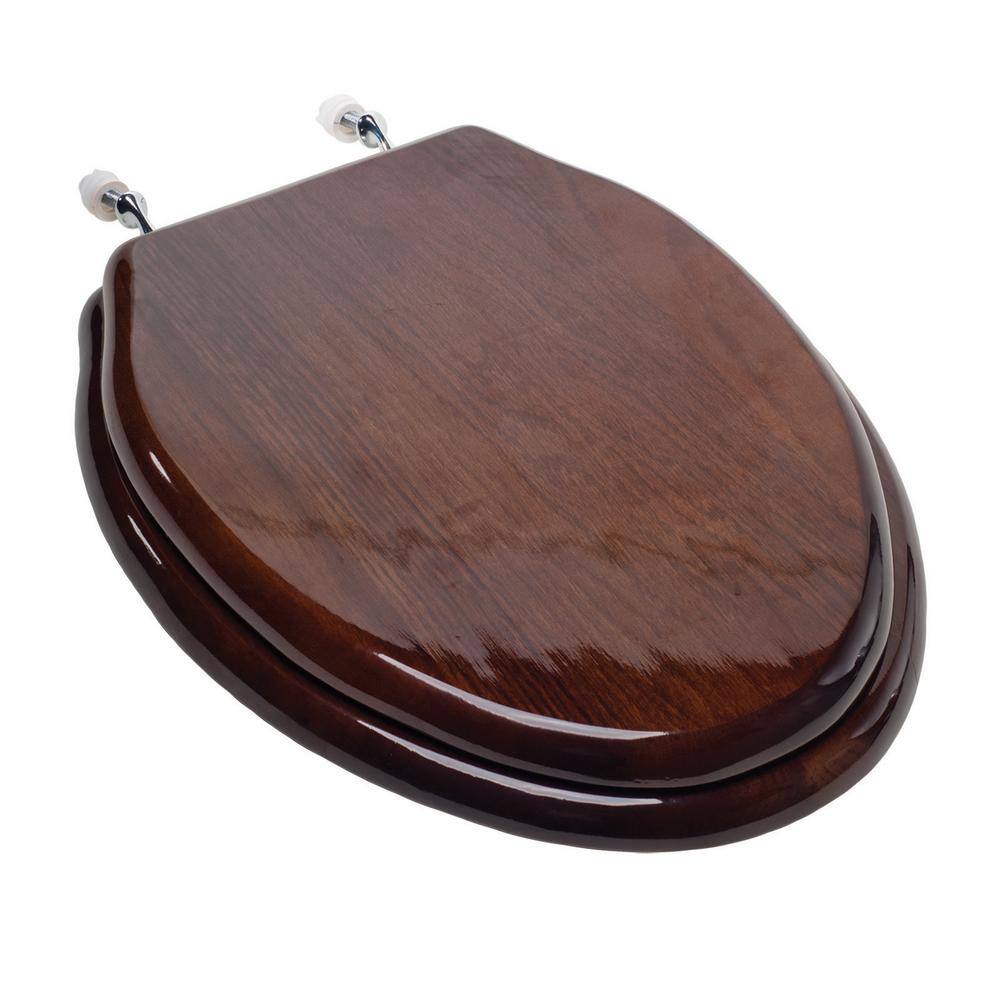 Jones Stephens Piano Finish Wood Designer Toilet Seat