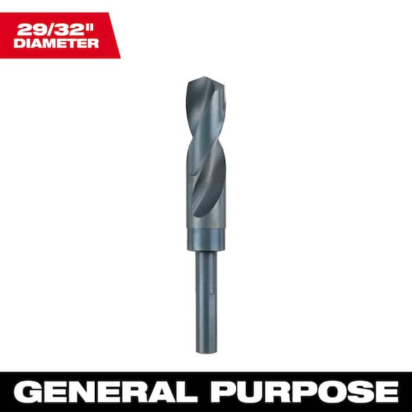 Milwaukee 29/32 in. S and D Black Oxide Drill Bit