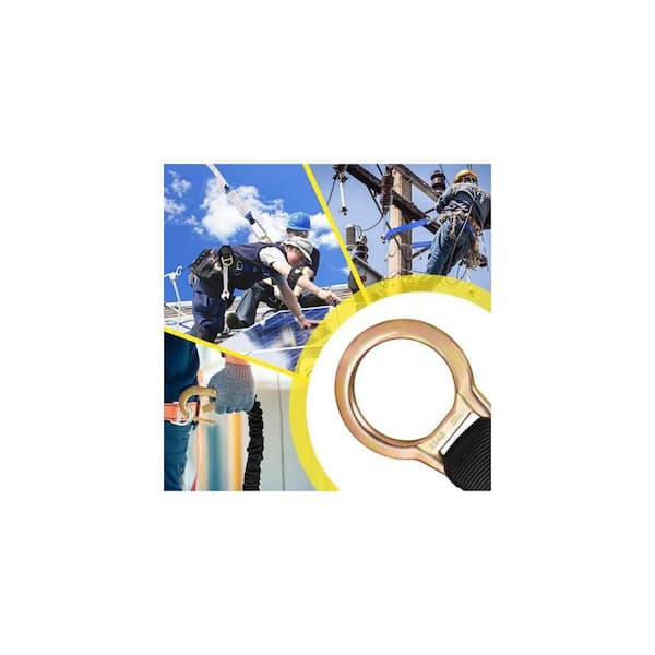KIWDZFU 18 D-Ring Extender Fall Protection Lanyard System with