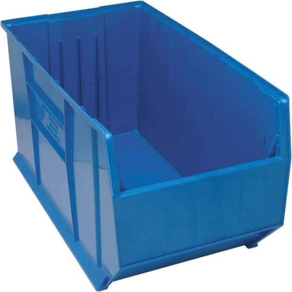 36 in. Quantum Hulk 54 Gal. Storage Tote in Blue (1-Pack)
