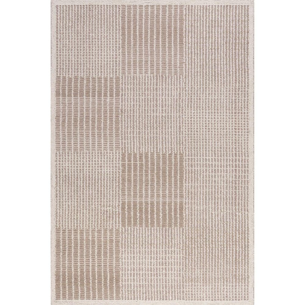 Montceito Tiled Wool Light Purple 5 ft. x 8 ft. Indoor Rug price history on PriceWatchPro
