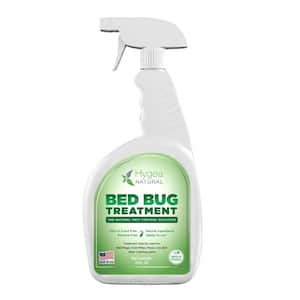 Hygea Natural Mite and Bed Bug Spray 24oz. Ready to Use,Non Toxic,Odorless,Stain Free,Child and Pet Safe Insect Killer