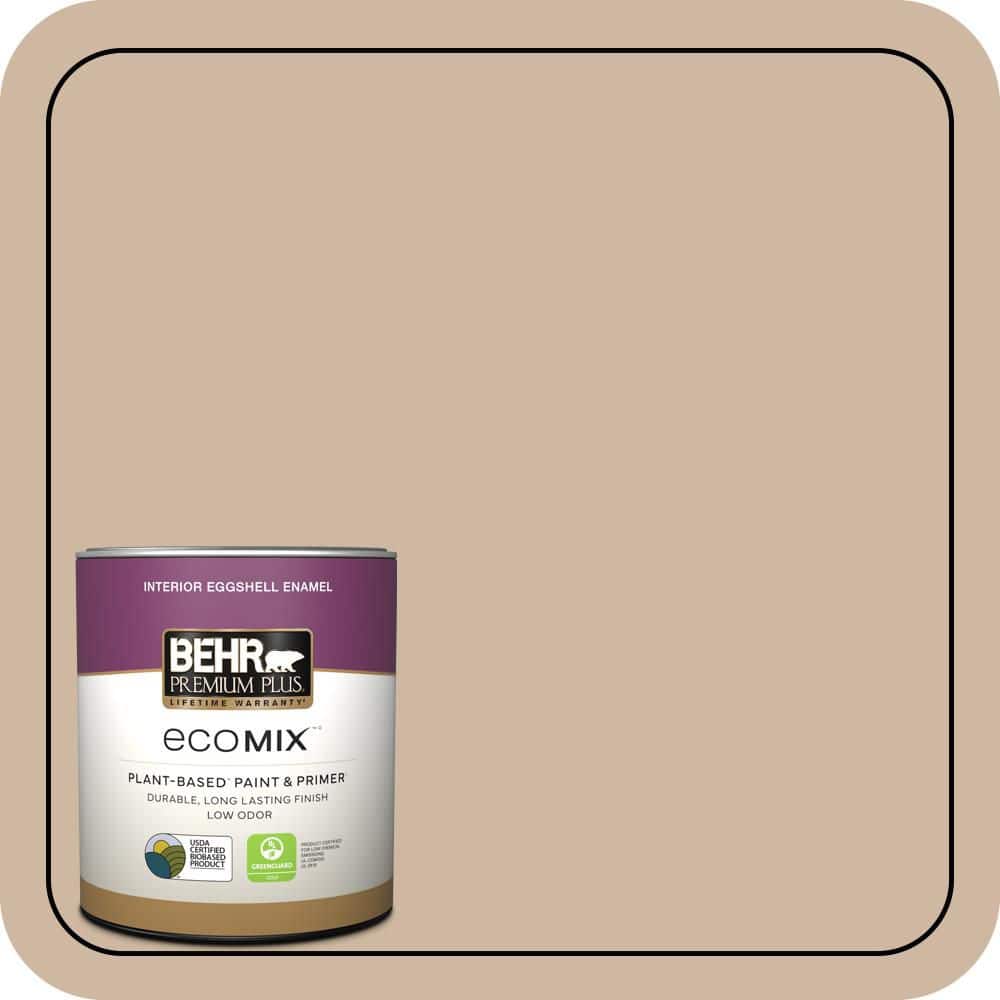 1 qt. #N240-3 Sonoran Desert Eggshell Enamel EcoMix Plant-Based Interior Paint & Primer price history on PriceWatchPro