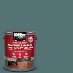 1 gal. #PPU13-02 Juniper Berries Self-Priming 1-Part Epoxy Satin Interior/Exterior Concrete and Garage Floor Paint