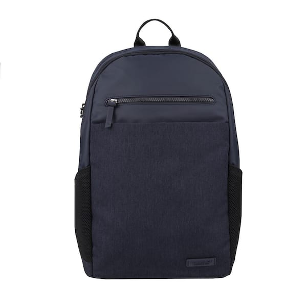 Travelon 17.5 in. H Anti-Theft Metro Navy Backpack