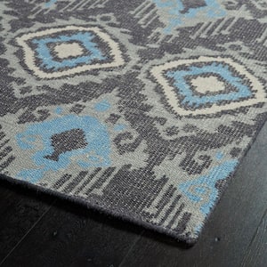 Relic Charcoal 8 ft. x 10 ft. Area Rug