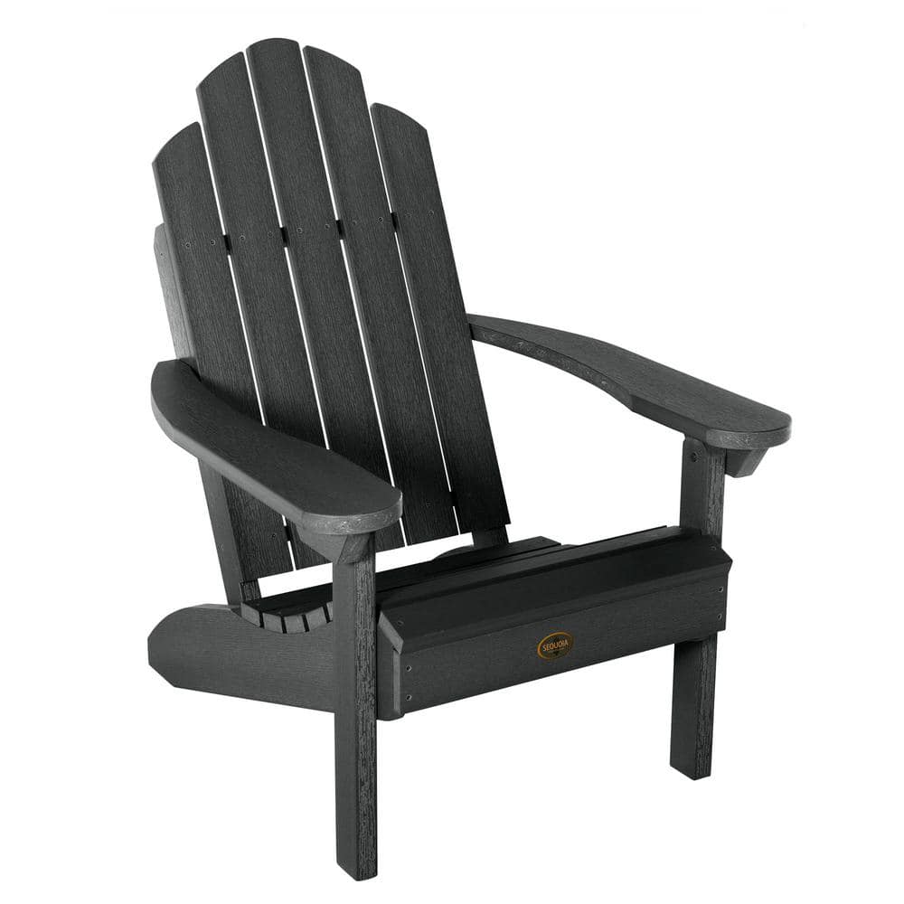 Seneca Adirondack Chair (1-Pack) CM-CLASSQ01-BKE - The Home Depot