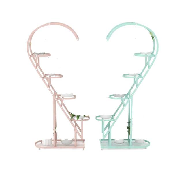 Cubilan 58in 5 Tier Metal Plant Stand with Hanging Hook for Multiple PlantsKits and Accessoriles Kits and Accessories