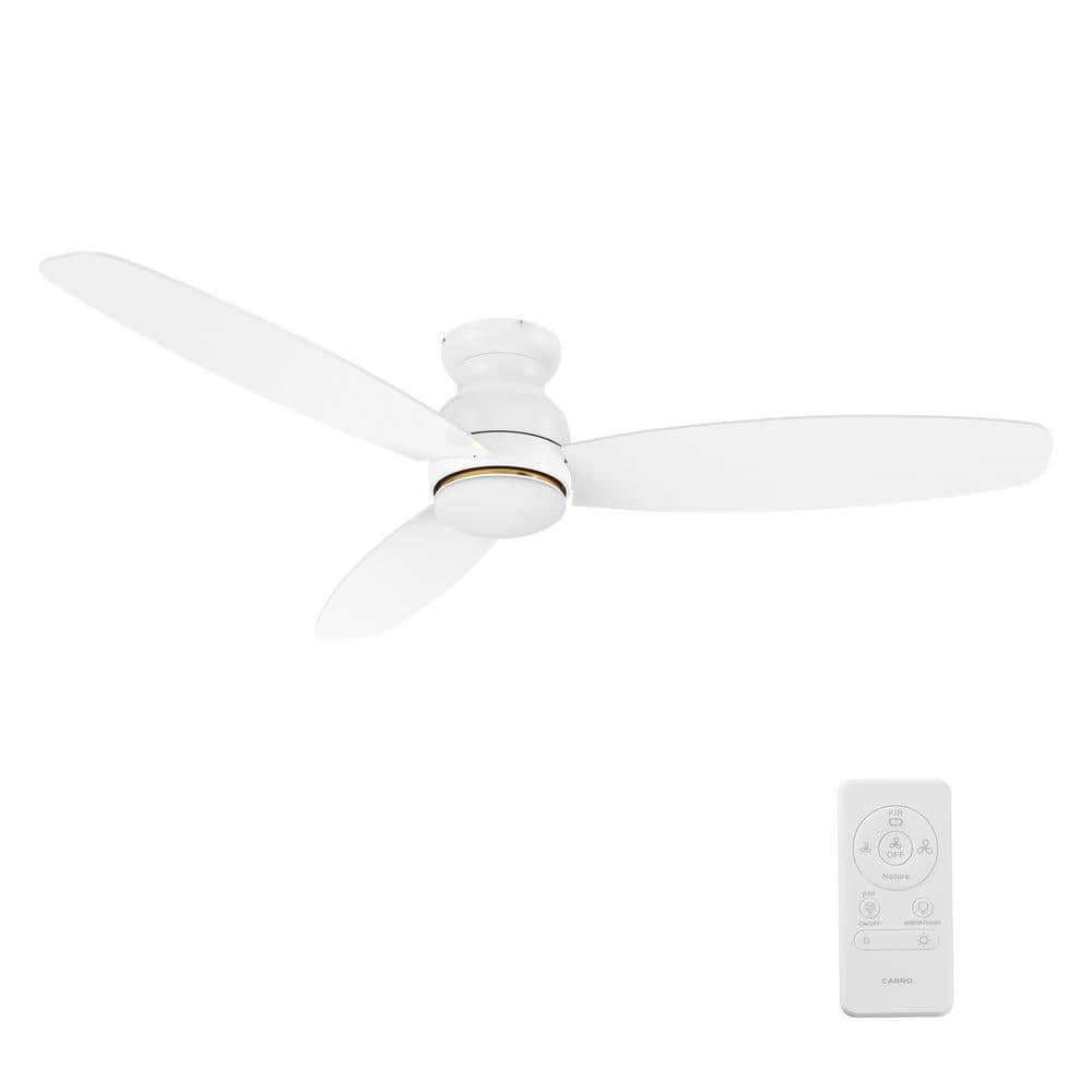 Arran 60 in. Color Changing Integrated LED Indoor Matte White 10-Speed DC Ceiling Fan with Light Kit and Remote Control price history on PriceWatchPro