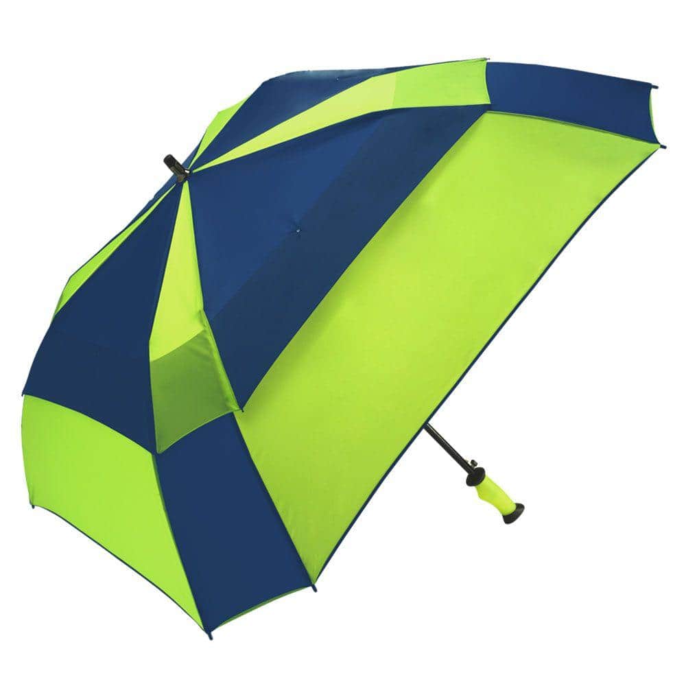 ShedRain Gellas WindPro 62 in. Arc Golf Umbrella 4532-NVY/LIM