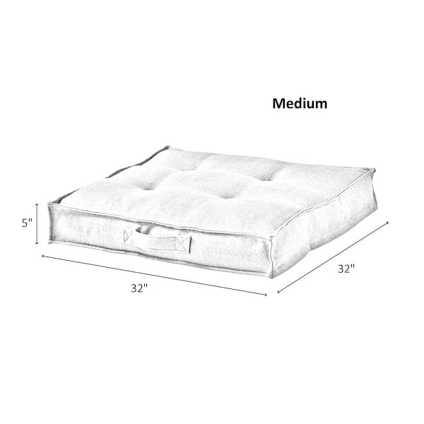 Greendale Home Fashions Jumbo Bed Rest Pillow - Cream
