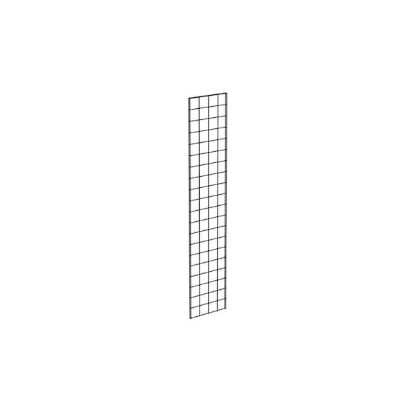 Econoco 60 in. H x 12 in. W Black Metal Grid Wall Panel (3-Pack)