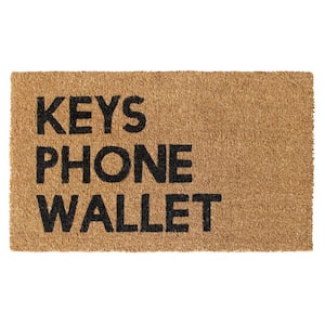Black Keys Phone Wallet 18 in. x 30 in. Doormat