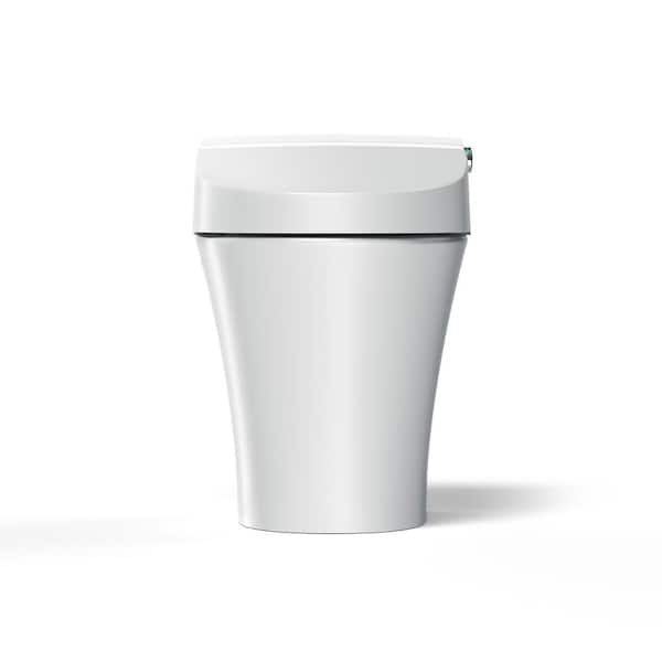 UltraTouch 12 Watt/12 Volt UL Listed Elongated Bowl White Heated Toilet Seat