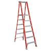 Louisville Ladder 12 ft. Fiberglass Pinnacle Platform Ladder with 300 lbs.  Load Capacity Type IA Duty Rating FXP1712 - The Home Depot