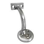 Chrome General Duty Metal Handrail Bracket