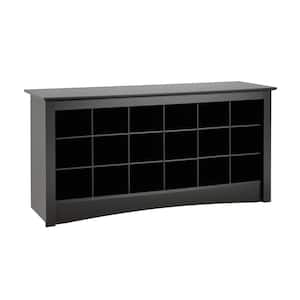 Sonoma Black Storage Bench