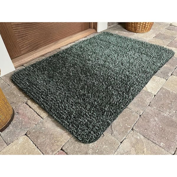 Flair Evergreen 23.5 in. x 35.5 in. Door Mat