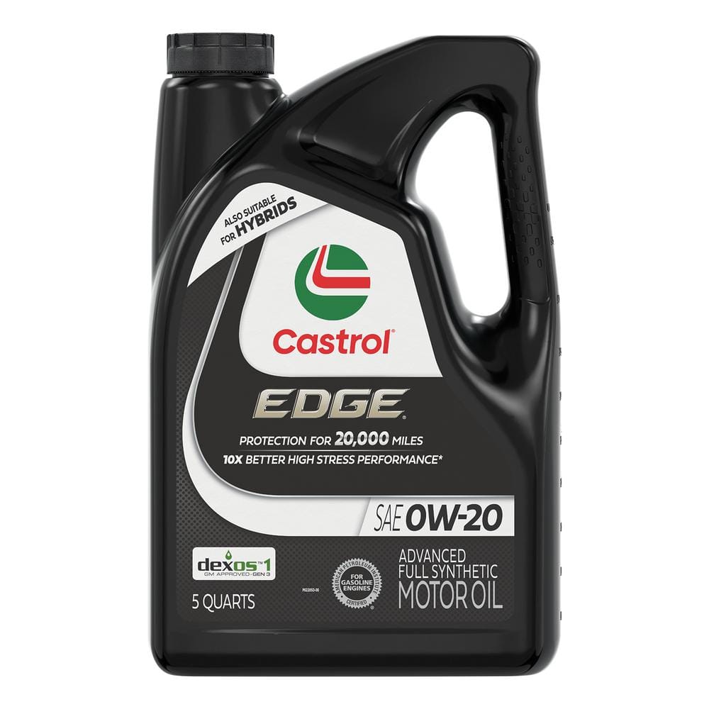 UPC 079191231241 product image for EDGE 0W-20 Advanced Full Synthetic Motor Oil, 5 qt. | upcitemdb.com
