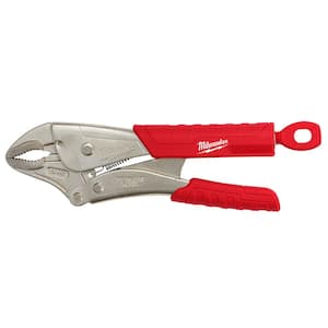 10 in. Torque Lock Curved Jaw Locking Pliers with Durable Grip