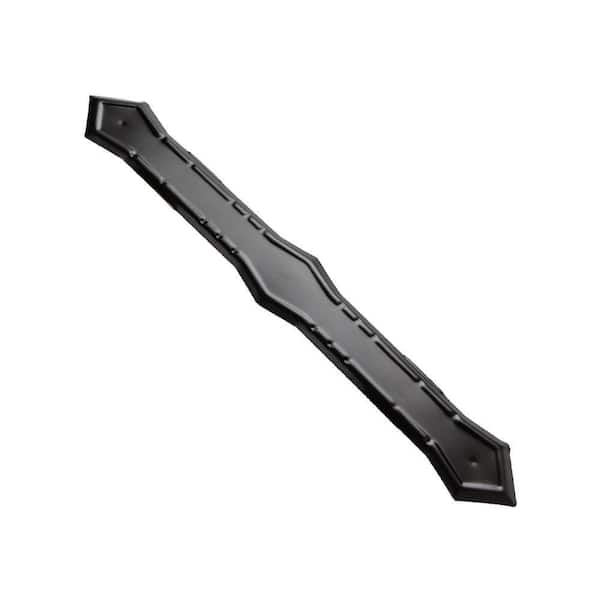 Black Aluminum Downspout Band
