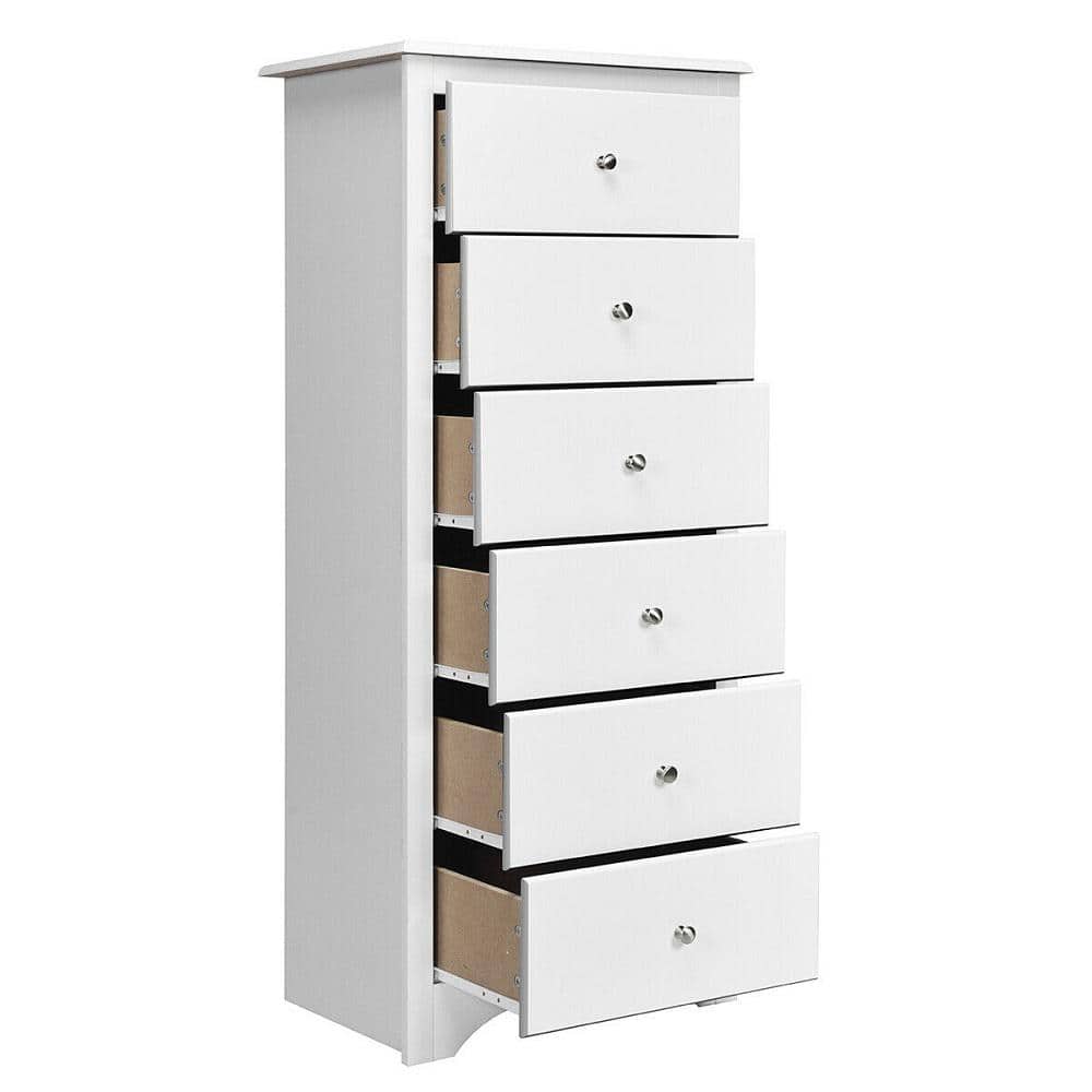 Gymax 23.5 in. W x 15.5 in. D x 38 in. H 4 Drawer Dresser Tall Wide Storage  Organizer Unit w/Wooden Top Fabric Bins GYM09672 - The Home Depot