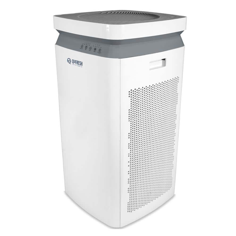 3-Stage HEPA Tower Air Purifier with Air Quality Sensor for Large Rooms up to 1,227 sq. ft. , White price history on PriceWatchPro