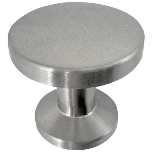 Princeton 1 in. Satin Nickel Round Cabinet Knob