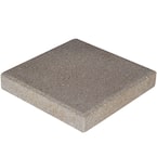 12 in. x 12 in. x 1.5 in. Pewter Square Concrete Step Stone