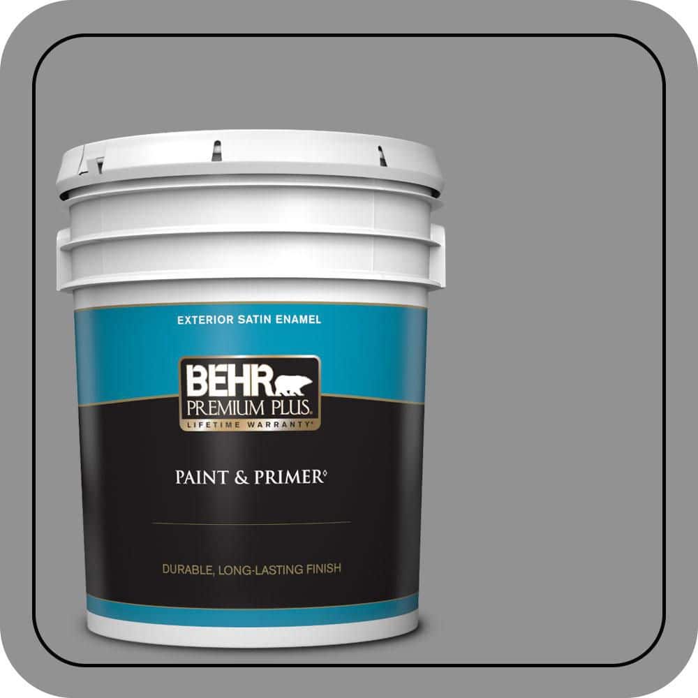 5 gal. #N520-4 Cool Ashes Satin Enamel Exterior Paint & Primer price history on PriceWatchPro