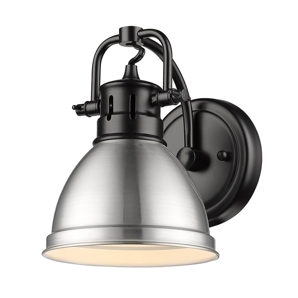 Duncan 4.875 in. 1-Light Matte Black Vanity Light price history on PriceWatchPro