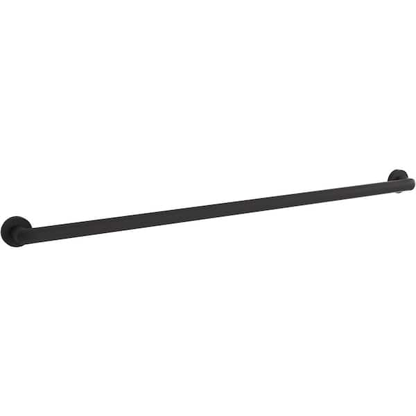 KOHLER Kumin 42 in. Grab Bar in Matte Black 22824-BL - The Home Depot