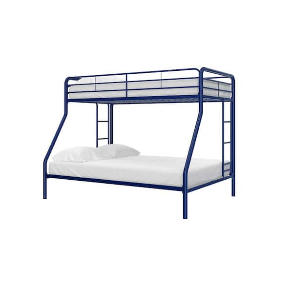 Dhp Cindy Blue Metal Twin Over Full, Dhp Metal Bunk Bed Assembly