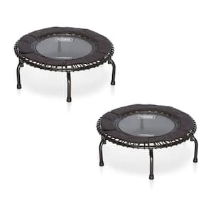 Fitness Rebounder Mini Trampoline in Home Cardio Fitness (2-Pack)