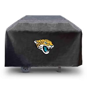 NFL-Jacksonville Jaguars Rectangular Black Grill Cover - 68 in. x 21 in. x 35 in.
