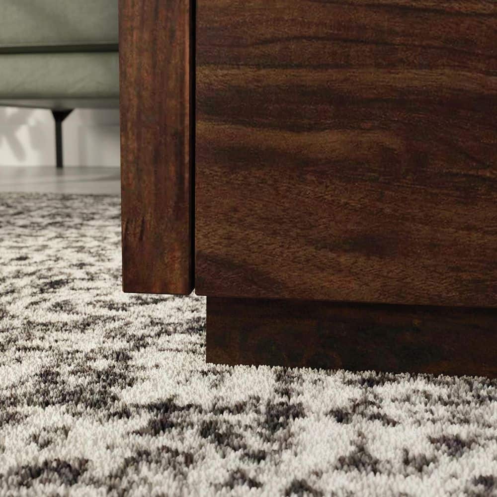 Manhattan Gate Square Rich Walnut Coffee Table with Storage