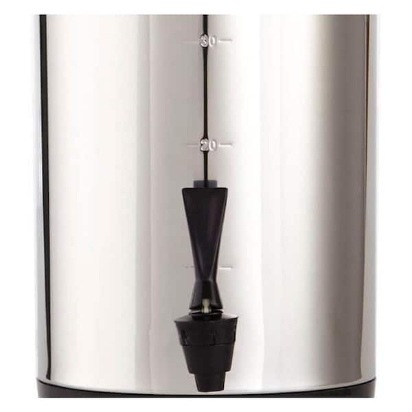 CoffeePro 100 Cup Commercial Coffee Urn Stainless Steel - Office Depot